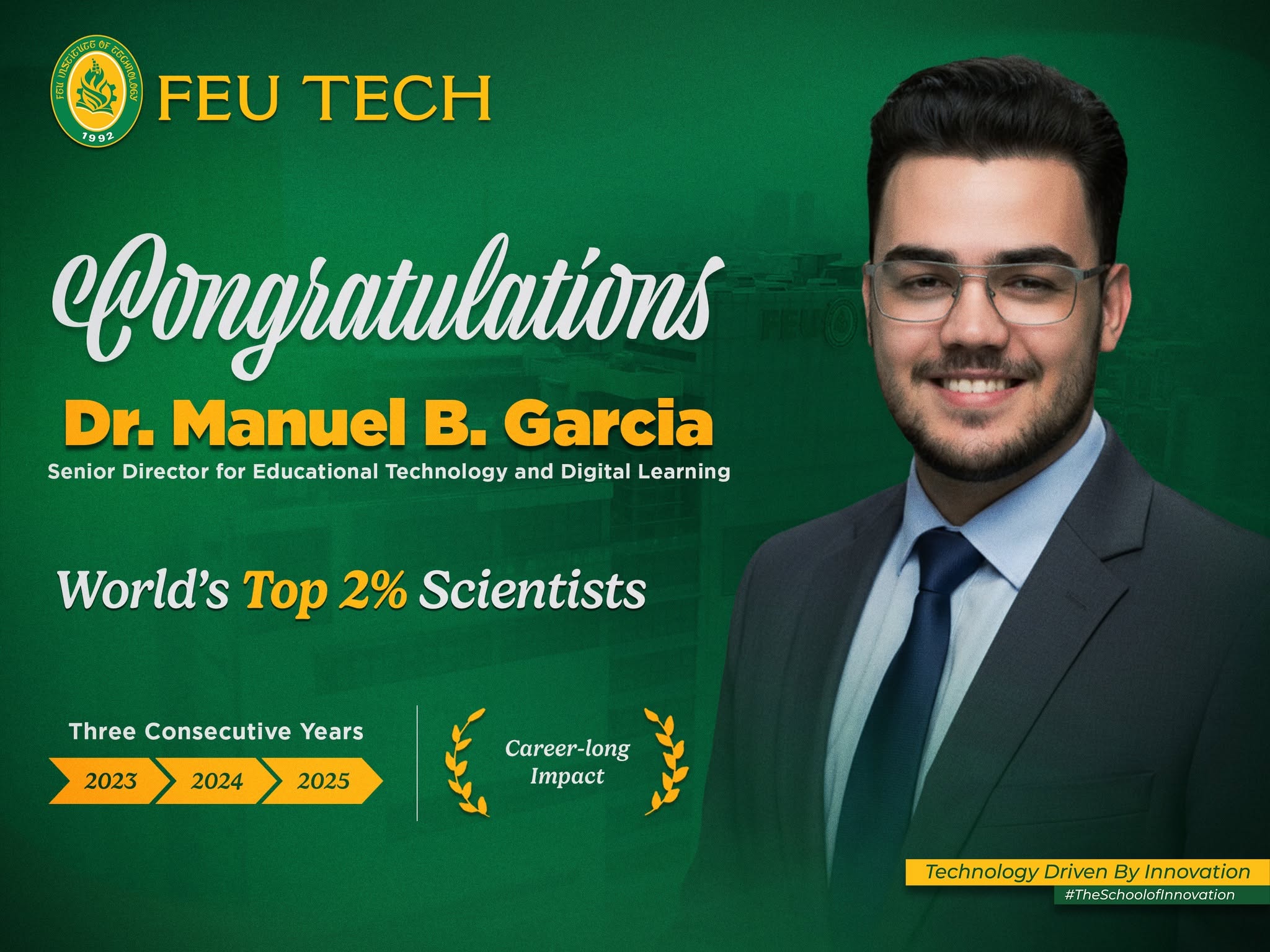 Facebook Announcement Poster by FEU Insitute of Technology